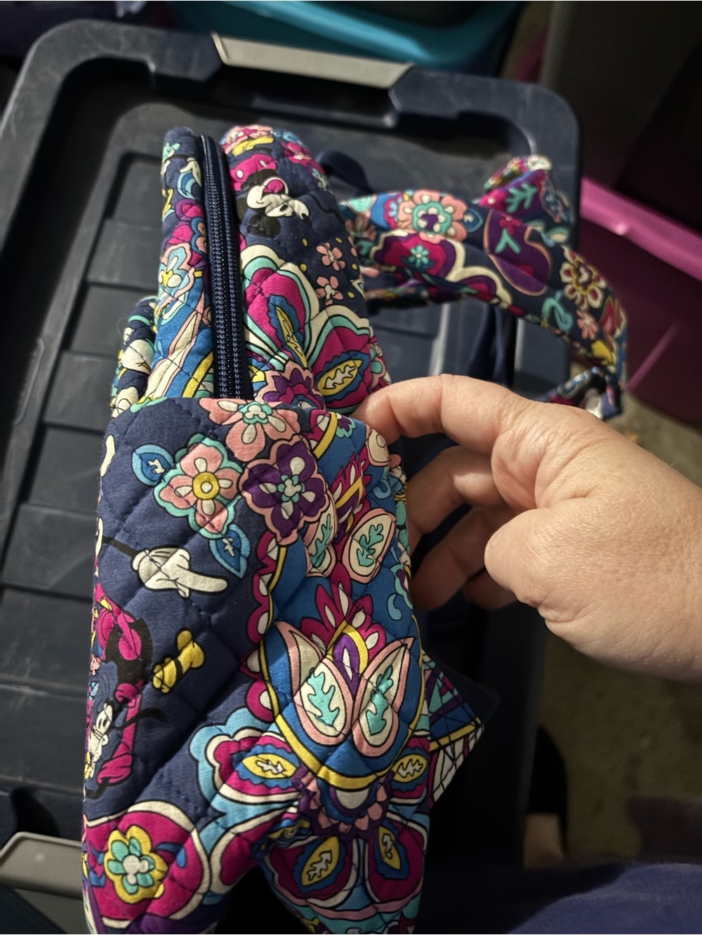 NWT Vera Bradley Disney Sensational Six small backpack - Picture 6 of 6